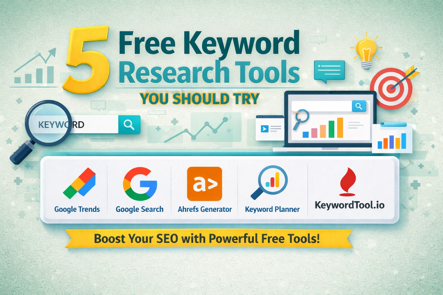 5 Free Keyword Research Tools You Must Try